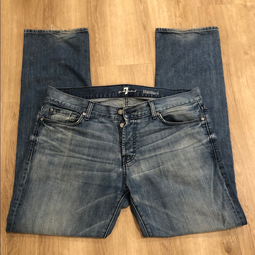 Men’s 7 For All Mankind Jeans - Standard - Size 36